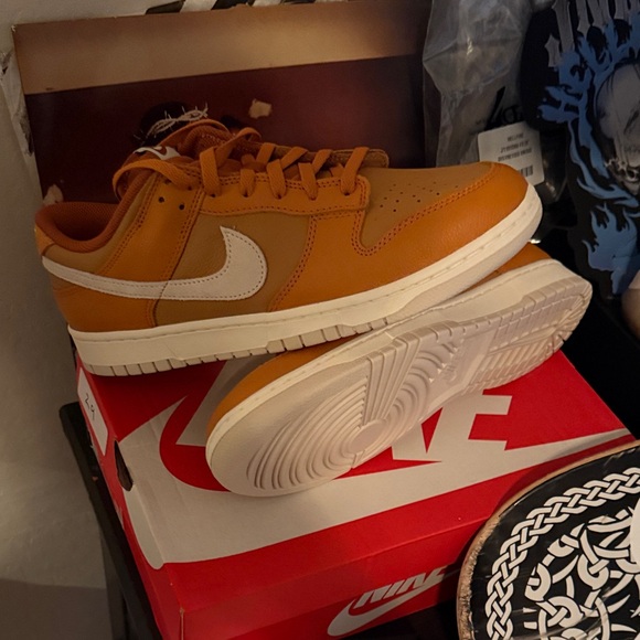 Brand New Men's 12 Nike Orange Dunk Low